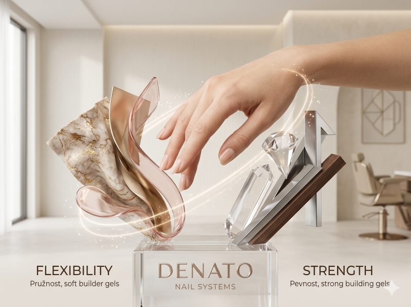 Stavební gely DENATO pevnost a pružnost